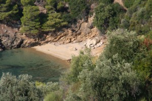 Strand p Skiathos - copyright www.bradager.net